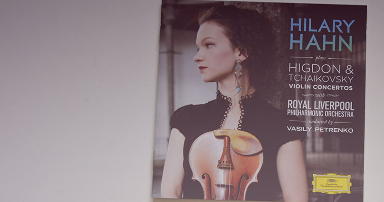 HILARY HAHN ／TCHAIKOVSKY ヴァイオリン協奏曲　二長調　作品35