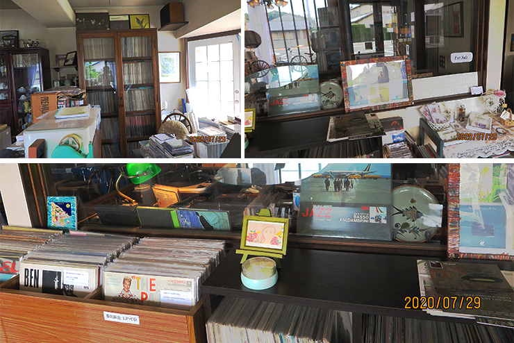 マムゼル店内レコード・CD