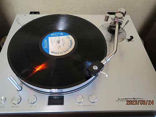 SONNY CLARK／COOL STRUTTIN’　レコード再生