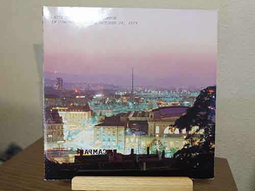 チューリッヒコンサート　レコードジャケット