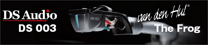 DS Audio「DS-003」　van den Hul「The Frog」　試聴レポート