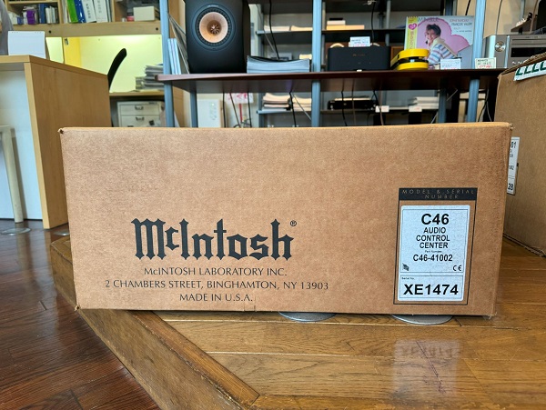 販売終了： 中古品 McIntosh C46 コントロールアンプ 正規取扱い専門店 
