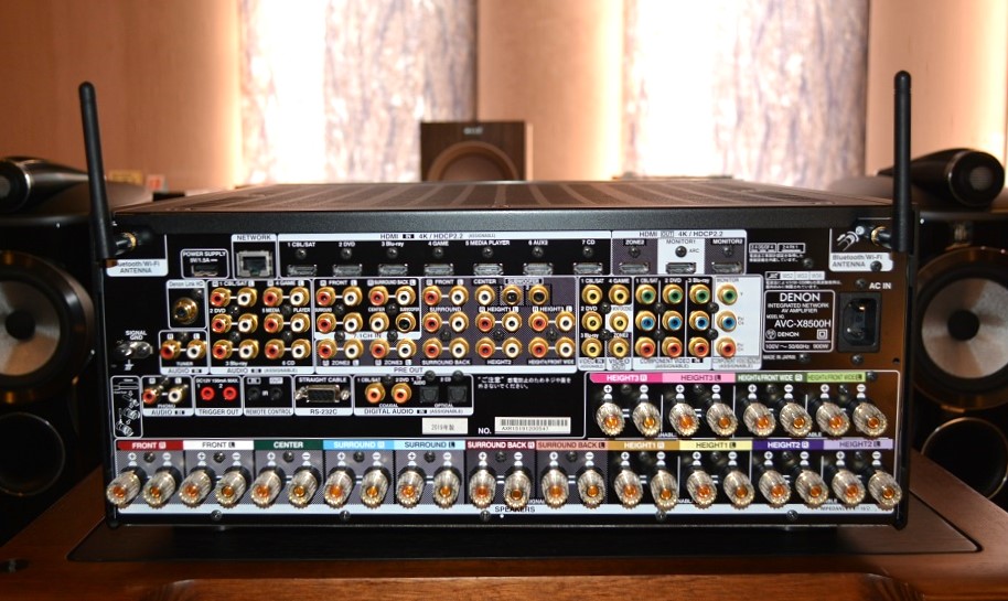 販売終了： 中古品 DENON AVC-X8500H 13.2 chAVサラウンドアンプ 正規