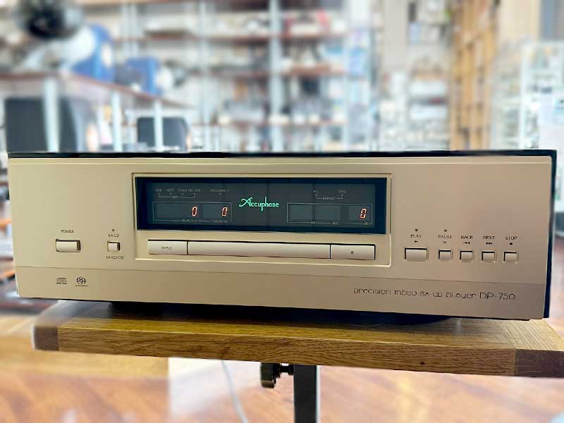 販売終了： 中古品 Accuphase DP-750 アキュフェーズ CDプレーヤー