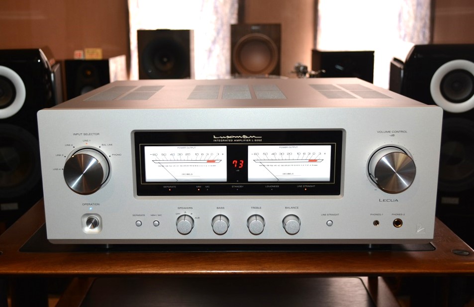 販売終了：中古品：L-505Z LUXMAN プリメインアンプ 次世代のアンプ