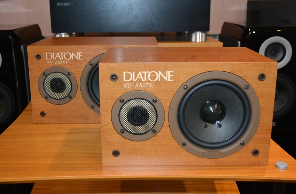 中古品：DIATONE DS-100ZV コンパクト2ウェイスピーカー スピーカー