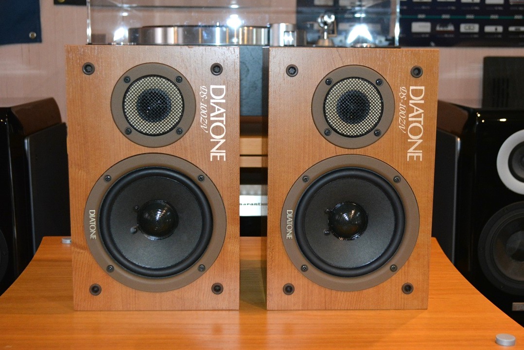 p*a様 極美品 ダイヤトーン DS-100ZV スピーカーセット 木調 中古品：DIATONE DS-100ZV コンパクト2ウェイスピーカー スピーカー