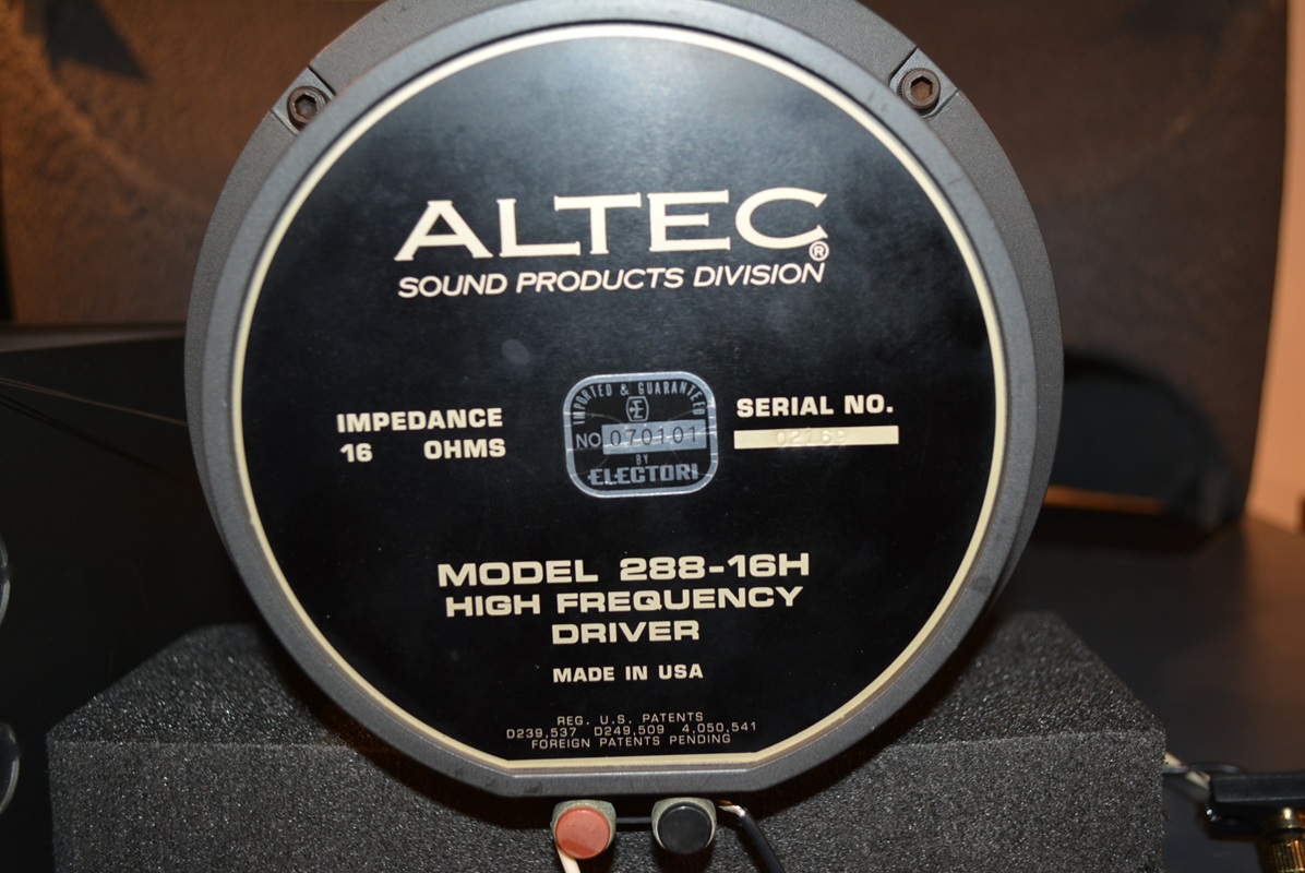 中古品：ALTEC LANSING A5 system 2ウェイ・ホーン・バスレフ型