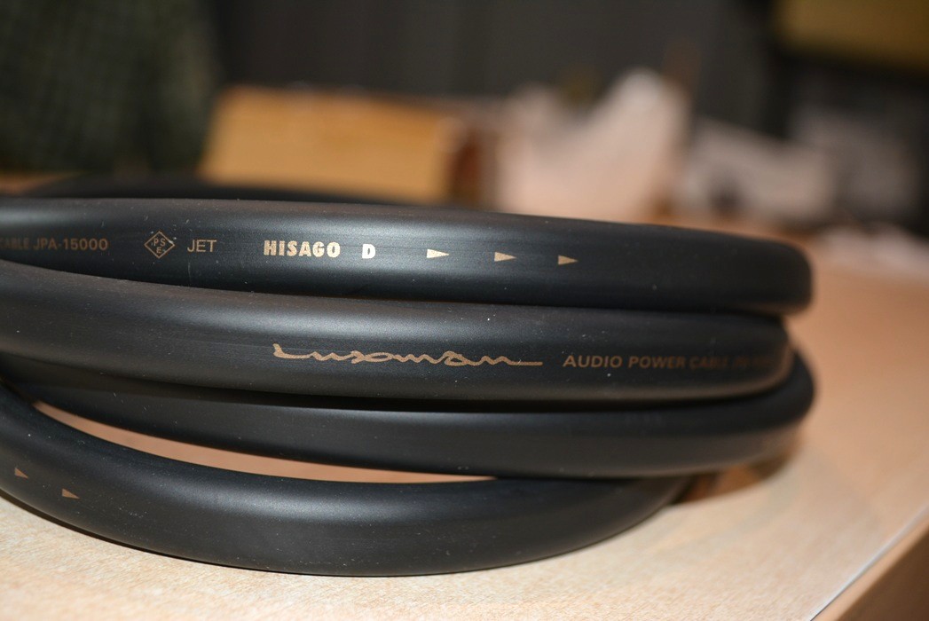 販売終了：中古品：LUXMAN JPA-15000 リファレンス電源ケーブル(1.8m