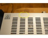 中古品：marantz PM8004天板汚れ