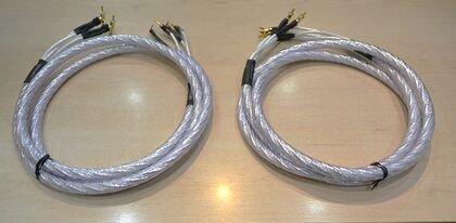 中古品：Genesis Silver Spiral BI-WIRE
