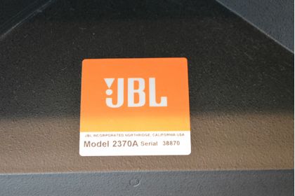 中古品 JBL 2425J+2370A