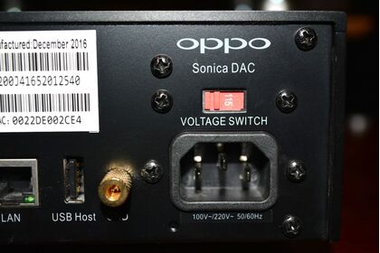 中古品 OPPO  Sonica DAC
