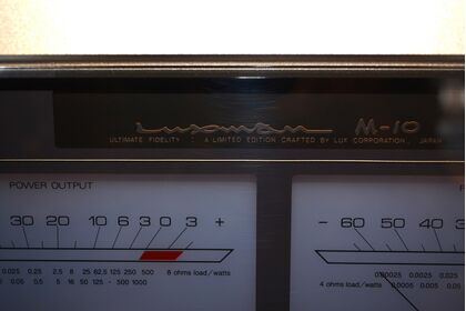 中古品 LUXMAN  M-10