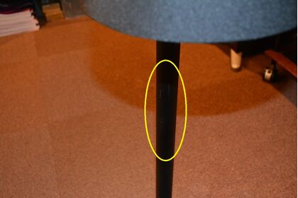 擦り傷があります