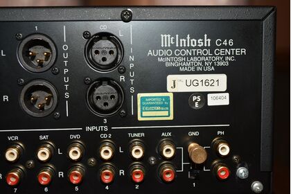 中古品  McIntosh  C46
