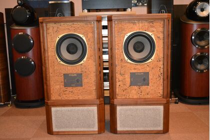 販売終了：中古品：TANNOY Stirling STD-1スタンド付き 特殊バスレフ式