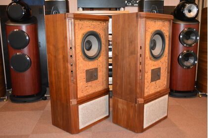 販売終了：中古品：TANNOY Stirling STD-1スタンド付き 特殊バスレフ式