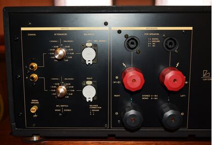 中古品 LUXMAN  M-10