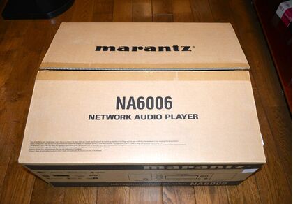 中古品 marantz NA6006　外箱