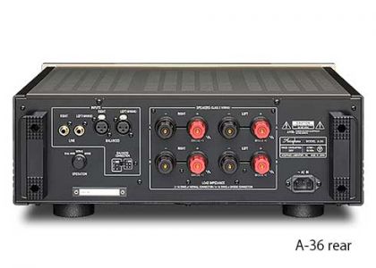 Accuphase　A-36　rear
