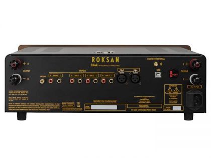 ROKSAN　blak Integrated Amplifier　背面
