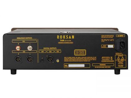 ROKSAN　BLAK CD PLAYER背面