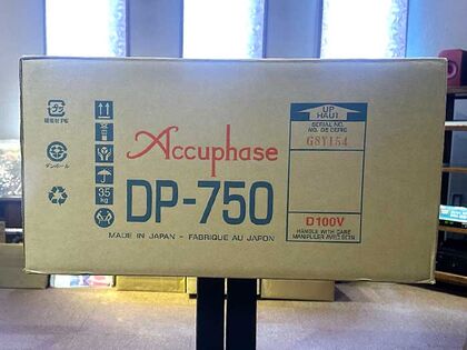 Accuphase　DP-750　専用箱