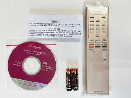 中古品：Accuphase DP-750　付属品