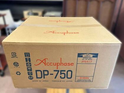 中古品：Accuphase DP-750　専用箱