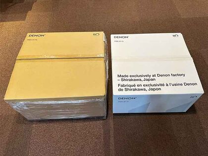 DENON PMA-A110　2重梱包箱