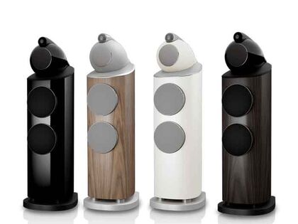 Bowers & Wilkins 803 D5　グリル装着