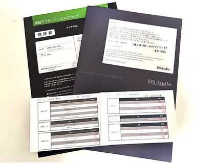 DS AUDIO　DS-E1　展示処分品