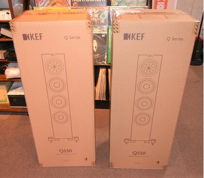 KEF Q550 WH 再梱包